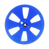 Maxbell 1/4 7 inch Empty Tape Reel Sturdy Replacement for Reel to Reel Tape Blue