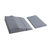 Maxbell Bed Wedge Pillow Height Booster Pad  Multipurpose Removable Cover