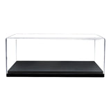 Maxbell 2xAcrylic Display Case Model Car Showcase for 1/43 Vehicle Souvenirs Cosmetics