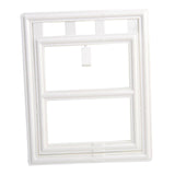 Maxbell Pet Door Screen Heavy Duty Versatile Easy Install and Removal Partition Mesh white
