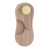 Maxbell Knife Handle Replacement Wooden for Bagels Slicing Homemade Bread Sandwiches Acacia Wood