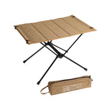 Maxbell Foldable Camping Table Detachable with Storage Bag Portable Desk for Garden Brown - Aladdin Shoppers