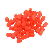 Maxbell 2x100x Plastic Car Bike Motorcycle Truck wheel Tire Valve Stem Caps HOT Red