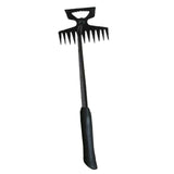 Maxbell Agricultural Cultivator High Carbon Steel for Gardening Mulching Cultivating Black handle