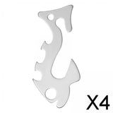 Maxbell 4xRope Tensioner Quick Knot Windproof for Picnic Hiking Outdoor Activities