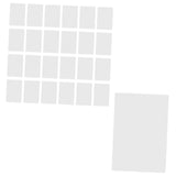 Maxbell 25 Pieces Laser Engraving Marking Paper for  Engraver Machine White