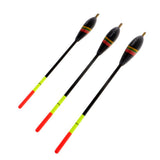 Maxbell Maxbell 3pcs Mixed Size Vertical Fishing Float Fishing Bait Indicator w/ Copper Head