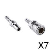 Maxbell 7x1Pair SH20 PH20 Air line Hose Connector Coupler for Compressor