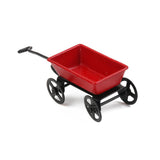 Maxbell Metal Bucket & Mop + Trolley Cart 1:12 Doll House Miniature Garden Kitchen Decor