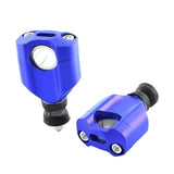 Maxbell Motorcycle Handlebar Risers Easy Installation Accessories Repair Parts Mount Blue