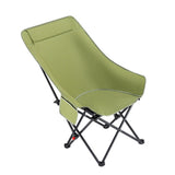 Maxbell Folding Camping Chair Comfortable Folding Lounge Chair for Park Concert Lawn Green