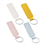 Maxbell 4 Pieces Keychain Set Compact Key Holder for Travel Luggage Purses Backpacks