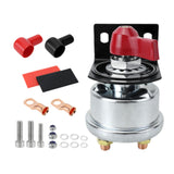 Maxbell 12V Battery Disconnect Switch Battery Cut Off Switch for Vehicle Car RV Red