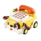 Baby Telephone Toy Game Parent Child Interactive Toy for Baby Boy Girls Kids yellow