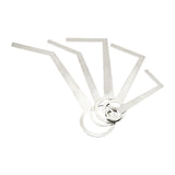 Maxbell 5x Stainless Steel Sax Pad Leveling Rings Easy to Use Parts Adjustment Tools