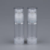 Maxbell Maxbell 2Pcs Empty Airless Vacuum Pump Bottles Travel Cosmetic Containers 30ml