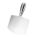 Maxbell Stainless Steel Putty Knife Anti Rust for Drywall Finishing Plaster Scraping L Straight