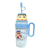 Maxbell Children Insulated Bottle with Carry Handle with Tea Infuser for Home Blue