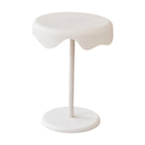 Maxbell Side Table Modern Decor Drink Table for Living Room Corner Office NightStand White
