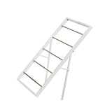Maxbell Ribbon Organizer 5 Tier Spool Storage Tool for Sewing Craft Room Scarf Towel White