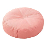 Maxbell Round Floor Pillow Premium Small for Yoga Sofa Bed Adults Kids Floor Seating Pink