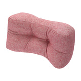 Maxbell Back Support Pillow Throw Pillow Back Support Cushion for Women Men Sofa Car Red