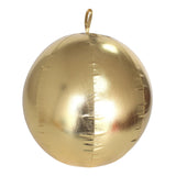 Maxbell Christmas Inflatable Ball Inflatable Xmas Ball for Porch Christmas Tree Yard Gold