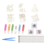 Maxbell DIY Crystal Paint Arts and Craft Kits Crystal Art Paint Set for Adults Gifts Christmas