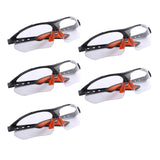 Maxbell 5x Sports Goggles Adult Protective Eyewear for Cycling Sports Outdoor Sports white