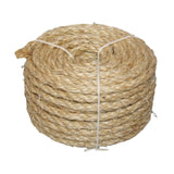 Maxbell Maxbell Twisted Sisal Rope Cat Scratcher Post Handmade Heavy Duty Pet Cord Hemp Rope 6mmx30m