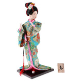 Maxbell 2Pcs Japanese Geisha Kimono Doll Ornaments Crafts Home Table Decoration Gift
