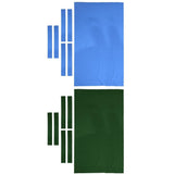 8ft Wool Blend  Billiard Pool Table Cloth Snooker Felt Cushion Green Blue