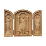 Maxbell Triptych Statue Ornament Religious Figure Sculpture for Bedroom Outdoor Home