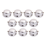 Maxbell Metal Drum Lugs Double End Jazz Drum Instrument Percussion Parts Replacement 10 Set