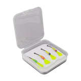 Maxbell 4Pcs Fly Fishing Lures High Visibility Supplies Fishing Equipment with Hooks Style C
