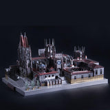 Maxbell 229 Pieces 3D Metal Art Sculpture Model Assembly Kits - Burgos Cathedral - Aladdin Shoppers