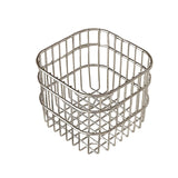 Maxbell Wire Mesh Basket Practical Decorative Organizer for Laundry Room Living Room 11x11x10cm