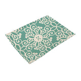 Maxbell Cotton Linen Geometric Print Art Pattern Placemats Table Mats Pattern 12 - Aladdin Shoppers