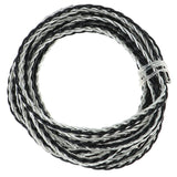 Maxbell 10x7N OCC Copper Wire, DIY HiFi Audio Cable for Earphone 2m Black and Silver