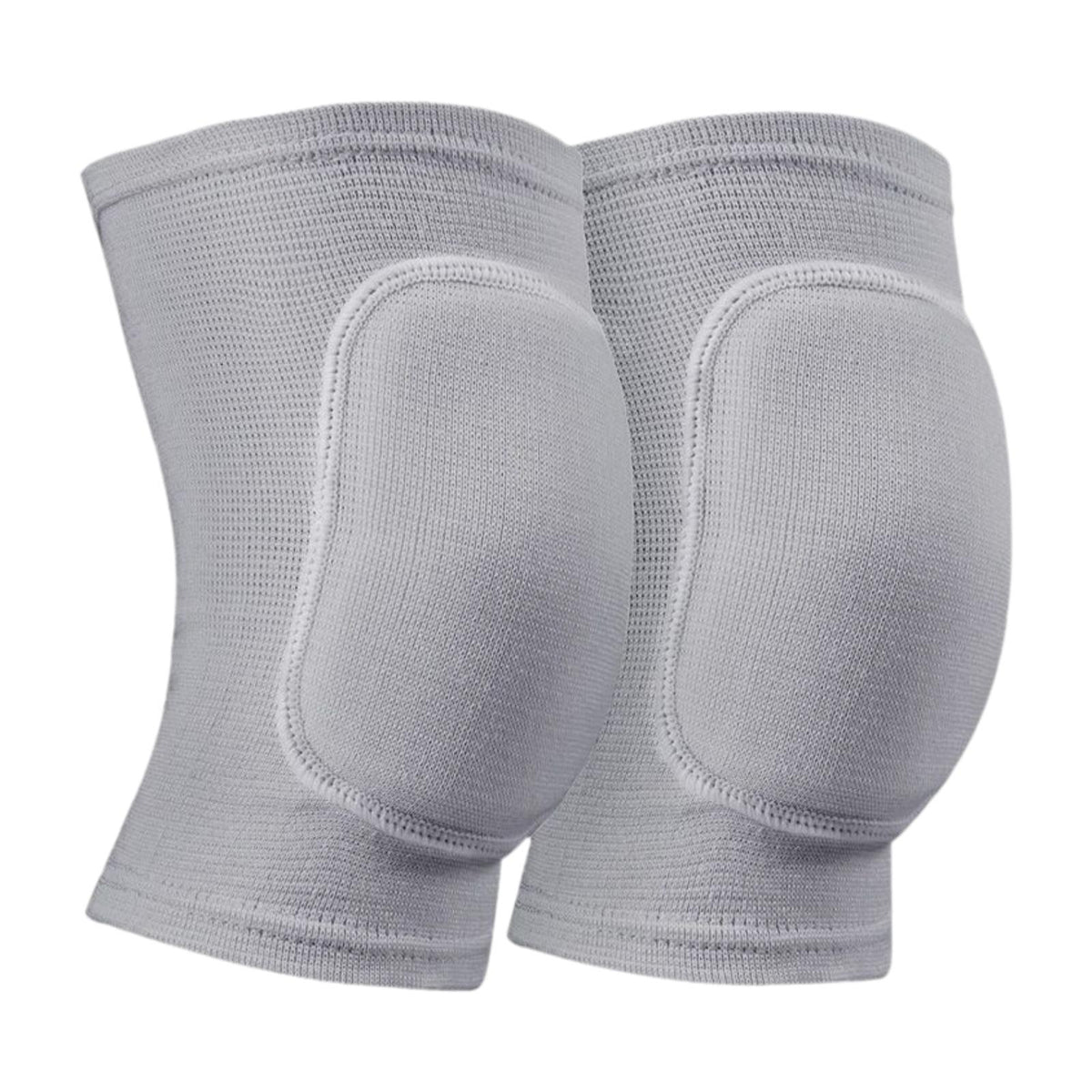 Maxbell 2Pcs Knee Pads Protection Sleeves Wrap Kneepads Knee Braces Support Gray