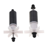 Maxbell Ceramics Filter Replacement Impeller Spare Rotor Aquarium Parts 2 Pieces