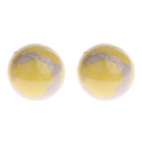 Maxbell Maxbell 2 Pieces 100g Women Bubble Bath Salt Essential Oil Bomb Balls Yellow