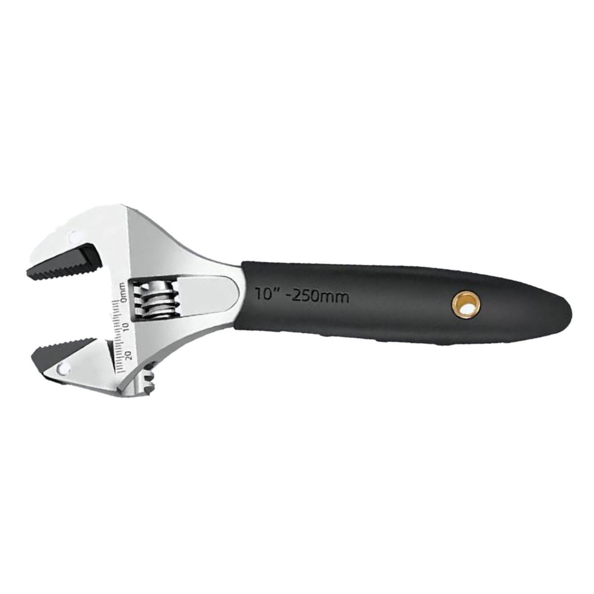 Maxbell Adjustable Ratcheting Wrench Compact Heavy Duty Spanner for Gaps Bolts Tubes 10 Inch