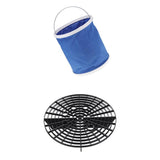 Maxbell 11L Collapsible Bucket Car Wash Storage+Wash  Water Bucket Filter