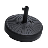 Maxbell Parasol Base Stand Weight Patio Umbrella Base for Balcony Courtyard Backyard Round 55x55x14.5cm