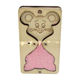 Maxbell Busy Boards Accessories Hourglass Montessori Toy Travel Toy Sensory Toys Pink