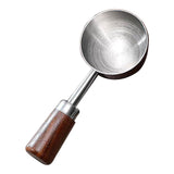 Maxbell Coffee Spoon 15ml/30ml Coffee Bean Spoon for Loose Tea Ingredients Seasoning 10cmx4.4cm Sliver