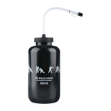 Sports Water Bottle 1L Leakproof Squeeze Bottle for Women Men Outdoor Sports Black