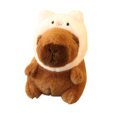 Maxbell Capybara Keychain Plush Toy Soft Bag Pendant for Children Kids Girls Boys