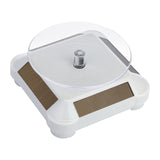 Maxbell Rotating Turntable Easy to Use for Showcase Photography Products Living Room White